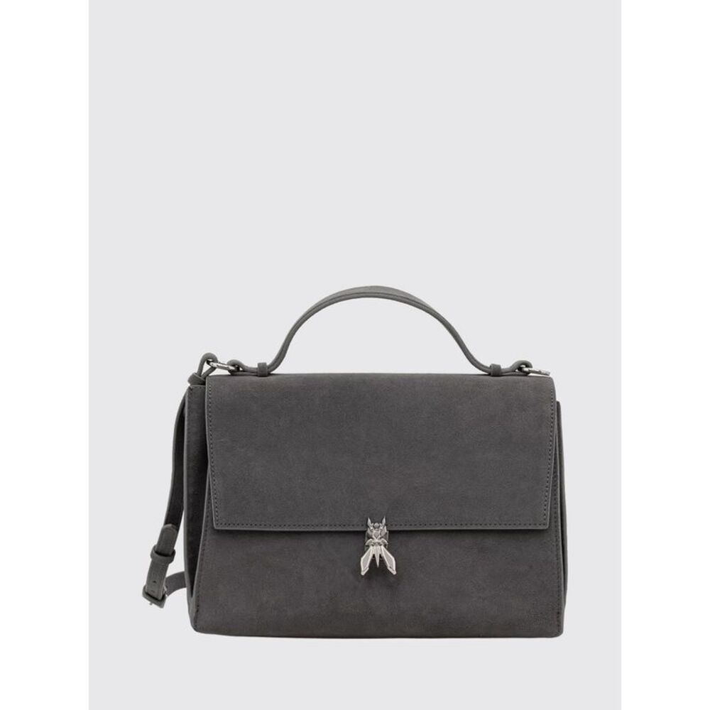 Patrizia Pepe Women Patrizia Pepe Suede Handbag With Monogram And Fly Logo